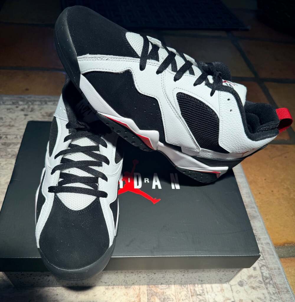 Air Jordan MVP 92 Men's Casual Shoes White/Black-Gym Red HQ3950-103